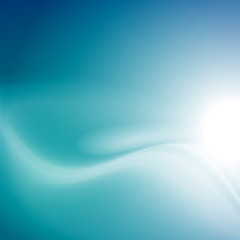 Wall Mural - modern blue smooth background abstraction with swoosh wave