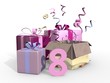 © emieldelange - Roze cadeaus voor de achtste