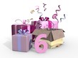 © emieldelange - Roze cadeaus voor de zesde