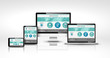 © Pasko Maksim  - Modern devices with web design
