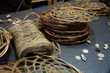 Photo of Dreamcatchers in the process of their creation