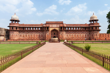 Jahangir Palace, Agra Fort, India.