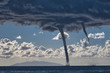Tornados over the mediterranean sea