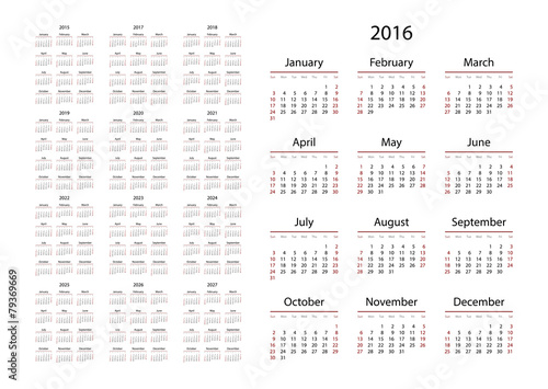 2016 2019 2021 calendar Calendar 2015 2016 2017 2018 2019 2020 2021 2022 2023 Buy This Stock Vector And Explore Similar Vectors At Adobe Stock Adobe Stock 2016 2019 2021 calendar