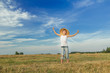 © nkarol - Portrait of happy teenage farmer on field
