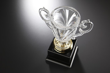 crystal trophy