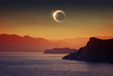 Fototapeta  - Total solar eclipse