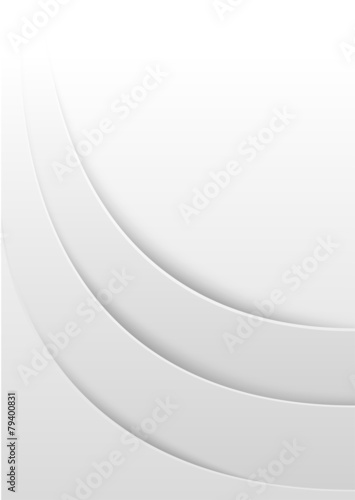 Abstract White Background with Stripes