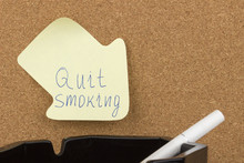 Reminder Sticky Note Quit Smoking