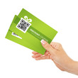 © Aleksandra Gigowska - hand holding spring discount coupons isolated over white