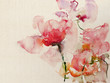 canvas print picture - blumen aquarell leinwand