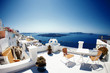 © Ulia Koltyrina - Greece Santorini island panoramic view