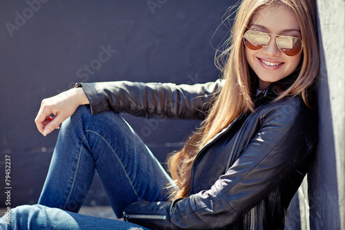 Photographie  Beautiful fashionable young woman