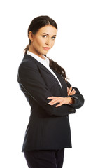 Sticker - Businesswoman with folded arms