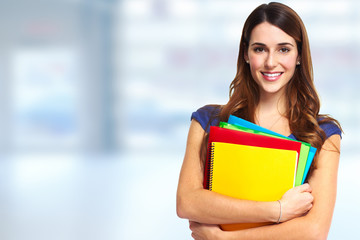 Wall Mural - Student woman.