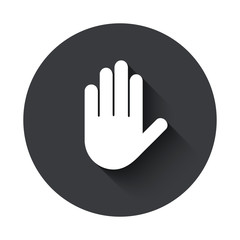 vector modern gray circle icon