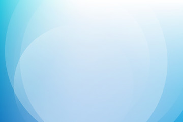 Poster - Blue light gradient background
