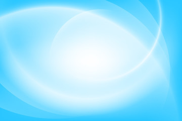 Poster - Blue light gradient background
