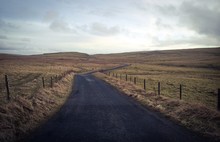 Road In Yorkshire Dales