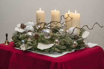 Canvas Print - Advent wreath