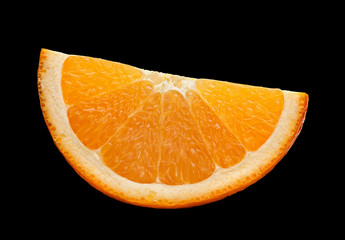 Wall Mural - Citrus fruit on black