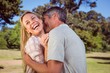 © WavebreakMediaMicro - Happy couple in the park