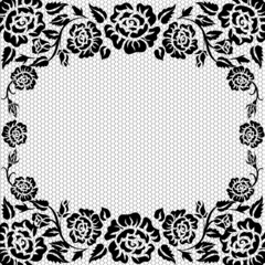 Wall Mural - lace vintage background