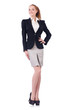 © Elnur - Businesswoman isolated on the white background