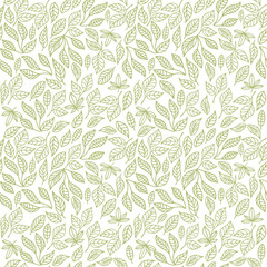 Seamless leaf pattern