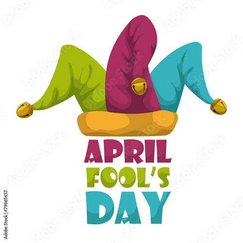 Fotografie, Obraz April fools day design, vector illustration.