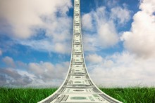 Composite Image Of Dollar Road