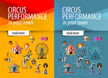 Circus Vector Logo Design Template. Entertainment Or Show Icon.