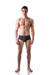 © theartofphoto - Full figure of fit young man in underwear isolated on white