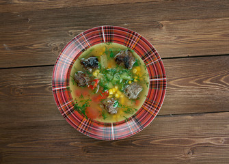 Canvas Print - Mexican Meatball Soup