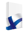 Finland book cover flag white