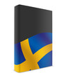 Sweden book cover flag black
