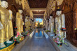 Burmese Buddhist Temple Interior