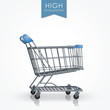 High detalisation shopping cart