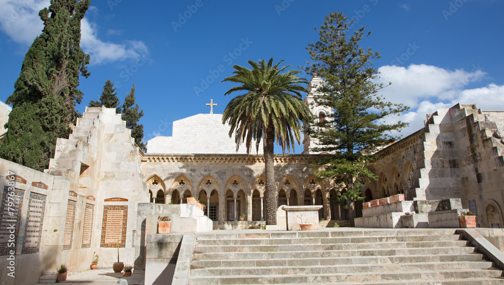 Photo Stock Jerusalem - Church of the Pater Noster on Mount of Olives ...
