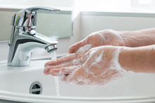 Hygiene. Cleaning Hands. Washing Hands