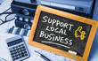 © cacaroot - support local business on blackboard