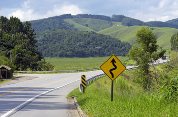 road sign