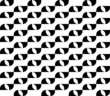 © noppanun - Black and white geometric seamless pattern, abstract background.