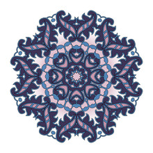 Purple Circular Pattern