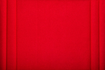 Red cotton mat texture or background