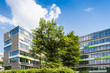 Bürogebäude in Deutschland  - Gebäude und Bäume