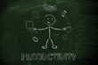 © faithie - business man juggling with office objects, concept of productivi