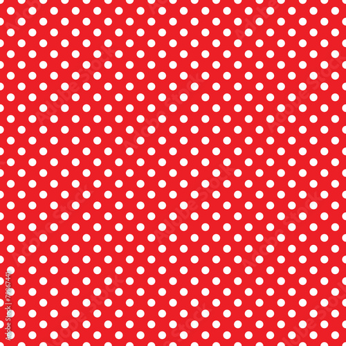 Stoffe zum Nähen bezszwowe czerwony polka dot kontekst