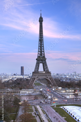 Zdjęcie XXL Wieża Eiffla w Paryżu