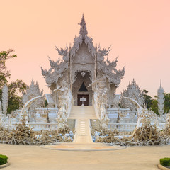 wat rong-khun temple chiangrai thailand